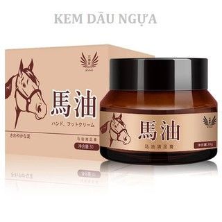 Sỉ- Kem tinh dầu ngựa bôi da giảm bong da tay, chống nứt nẻ da gót chân hiệu quả chính hãng 30g - Hanayuki Asia