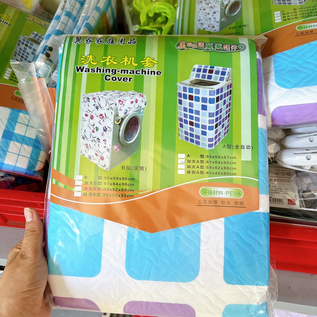 Bọc máy giặt Cao Cấp Chống Thấm ,Chống bám bụi ,Tháo Lắp dễ dàng