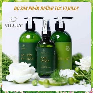 -combo mọc tóc - chăm sóc tóc tinh dầu bưởi vi jully kích mọc tóc - giảm rụng tóc