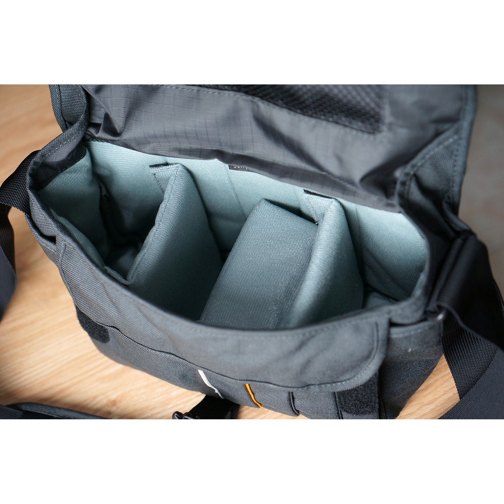Túi máy ảnh Crumpler Jackpack 4000 màu xanh rêu- Hình thật