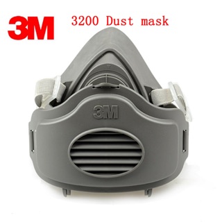 Mặt nạ chống độc 3m 3200 lọc 3701cn nắp đậy 3700