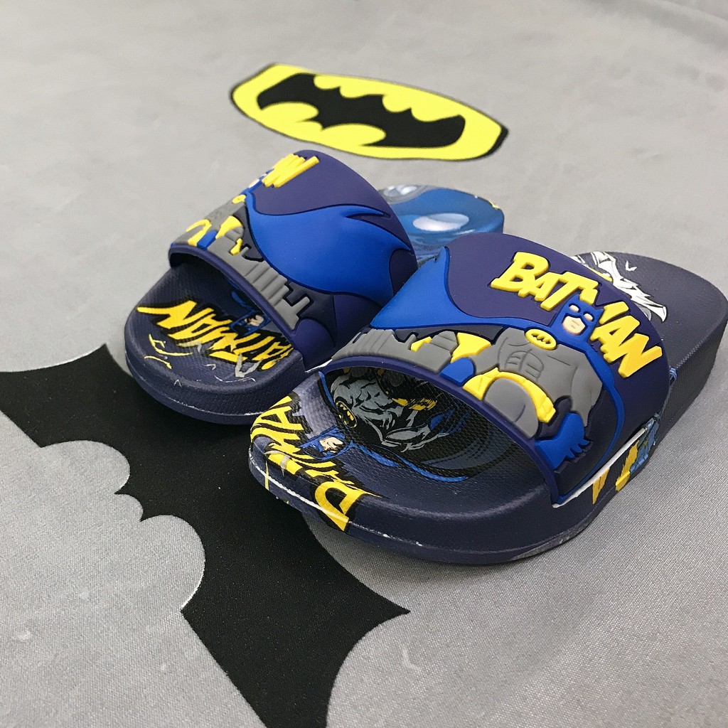 Dép Cho Bé Trai, Batman, Siêu Nhân, Dép Lê Chống Trơn Trượt Cho Trẻ Em Từ 1 Đến 5 Tuổi Roykids21