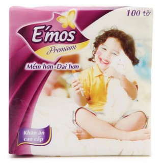 Giấy vuông Emost bịch 100 tờ loại1