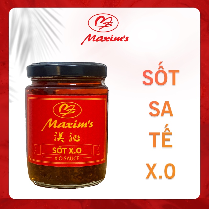 Sa tế chà bông, sốt XO Maxim's, nước sốt chấm trộn, sate ớt, dùng ăn trực tiếp, trộn mì, gia vị ướp
