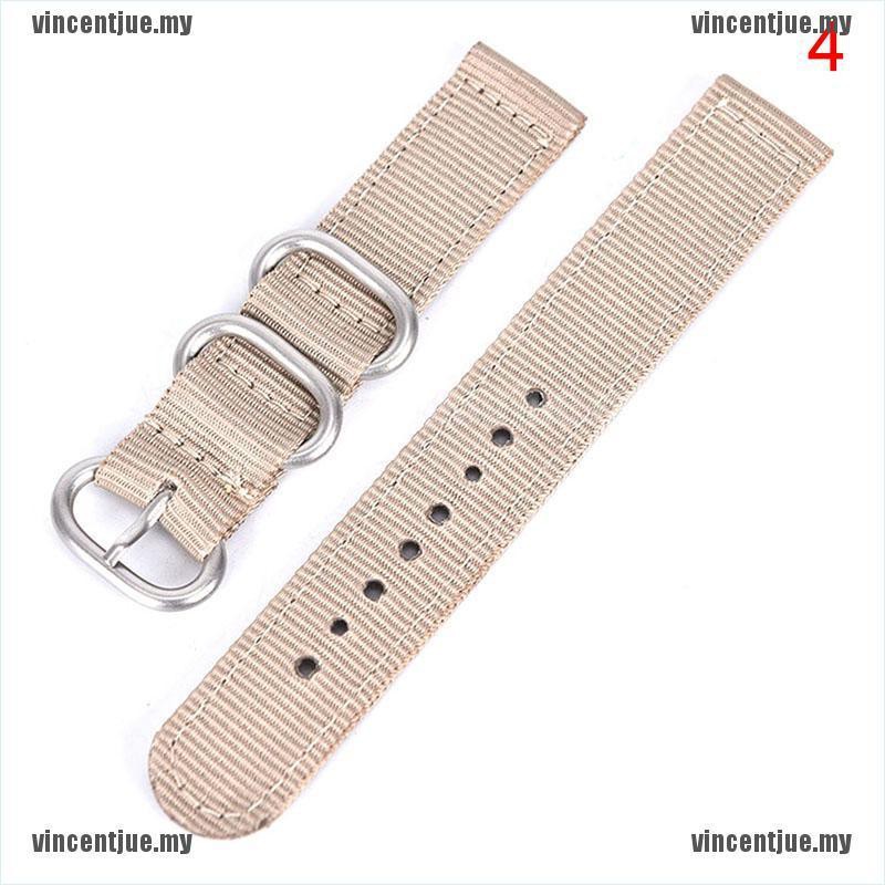 Đồng Hồ Đeo Tay Thể Thao Vải Bố Bố 20mm, Dây Vải Bố, Phong Cách Quân Đội, Thể Thao, Có My