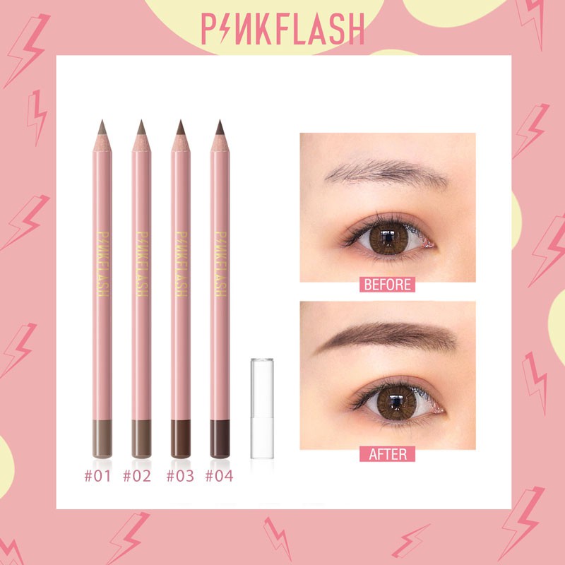 Chì kẻ mày Pinkflash OhMyEmoji mềm bền không thấm nước 10g
