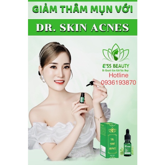 DR SKINACNES  [CHÍNH HÃNG] ❤️ SERUM DR.SKINACNES GIẢM MỤN GIẢM THÂM