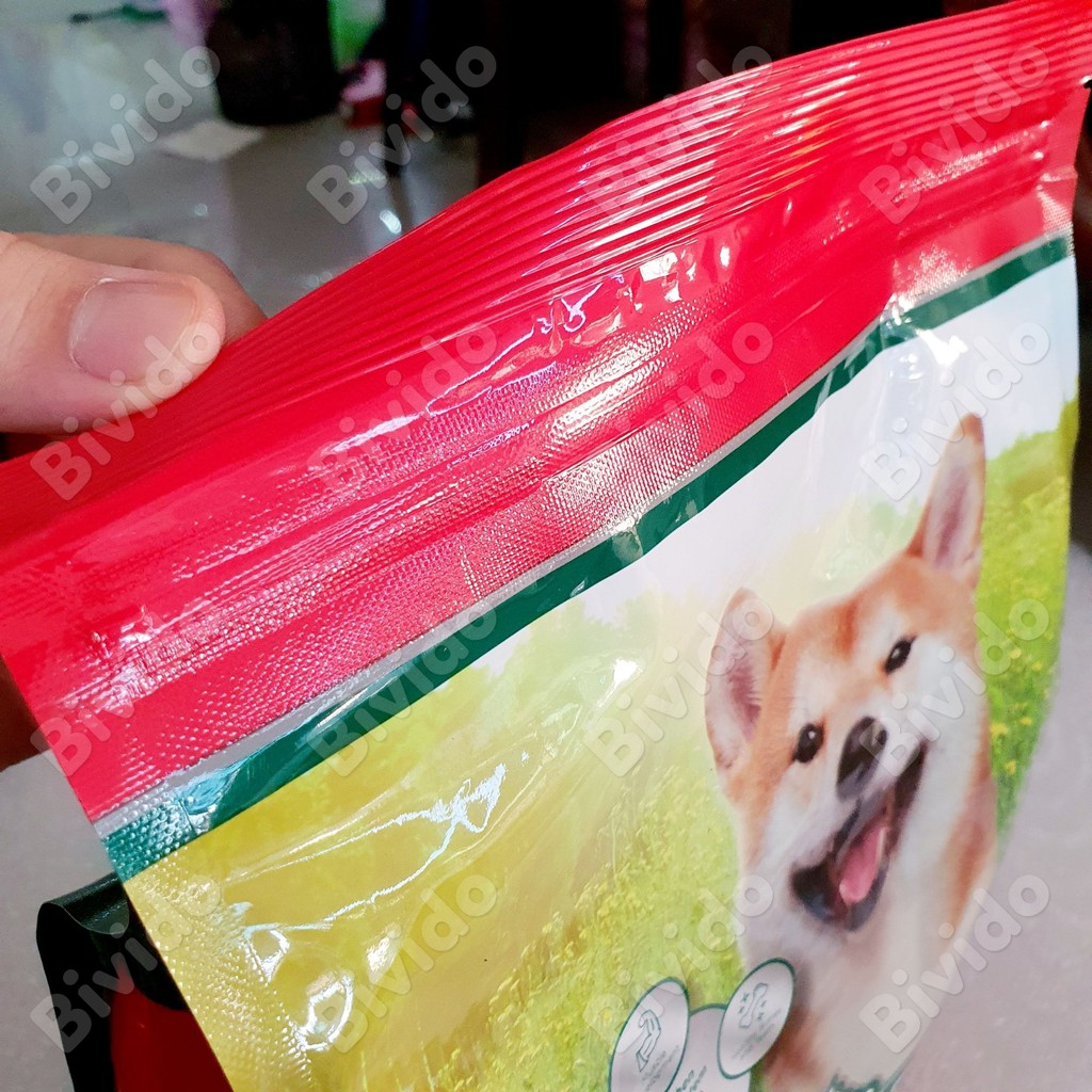 Thức ăn chó lớn Classic Pets adult vị bò có zip dễ bảo quản 2kg - Bivido