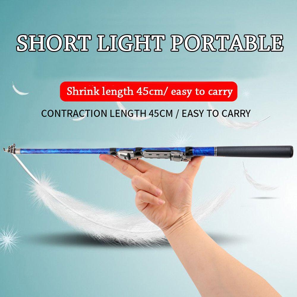 MUVAKO Cần Câu Cá Mini  Có Thể Điều Chỉnh