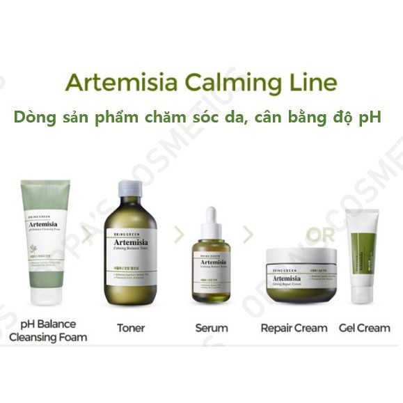 Sữa rửa mặt ngải cứu Bring Green Artemisia pH Balance Cleansing Foam 200ml