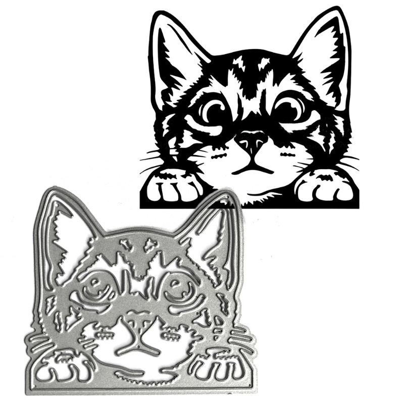 Khuôn Cắt Giấy Kim Loại Hình Trái Tim Xinh Xắn