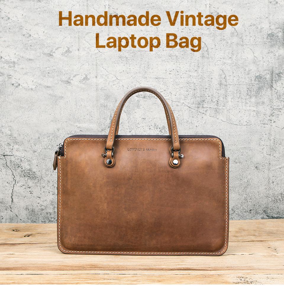 Liên Hệ Họ Hàng Chính Hãng Da Cặp Túi Xách Cho MacBook Pro/Air 13.3 Túi Đựng Máy Tính Xách Tay Túi Tote Túi Xách Cho Laptop 13.3 bề Mặt Đi/Pro HP Spectre 13