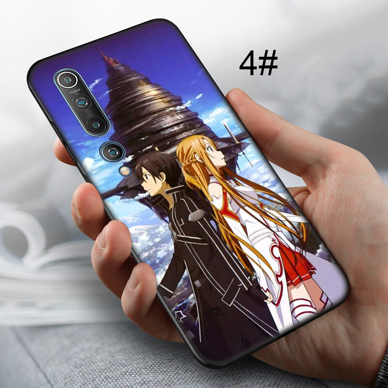 Ốp Lưng Họa Tiết Sword Art Online Thời Trang Cho Xiaomi Mi Poco X3 Nfc F2 Pro 10 9 Se Lite