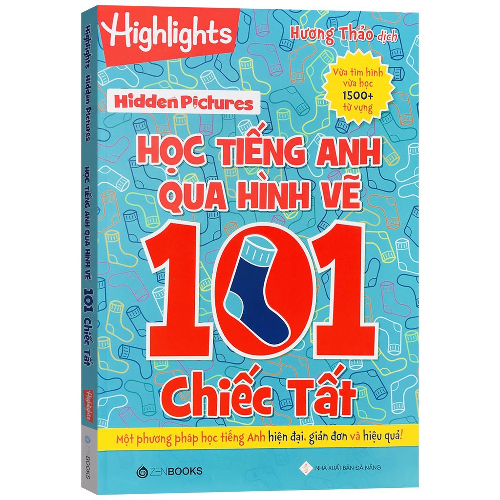 Sách - Hidden Pictures – Học tiếng Anh qua hình vẽ 101 - Vừa tìm hình vừa học 1500+ từ vựng (Bộ 4 cuốn, lẻ tùy chọn)