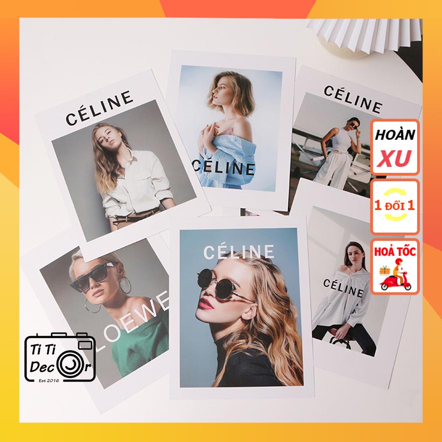 Tạp Chí Chụp Ảnh TiTi Decor Postcard Decor Nhà Cửa, Chụp Ảnh Thời Trang, Tạp Chí Tiếng Anh