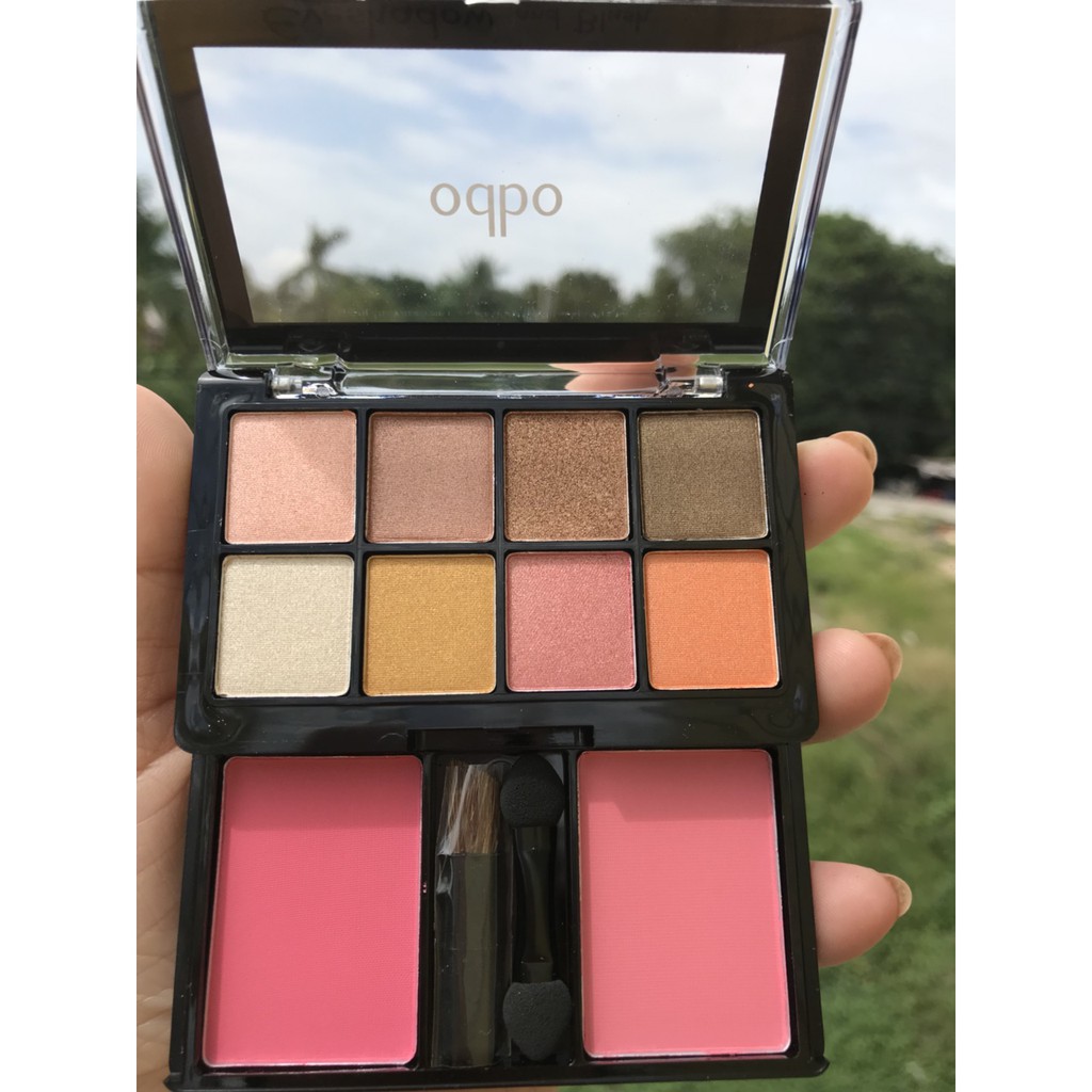 Bộ Kit Phấn Mắt, Má Hồng , Bột Chân Mày Odbo Chính Hãng