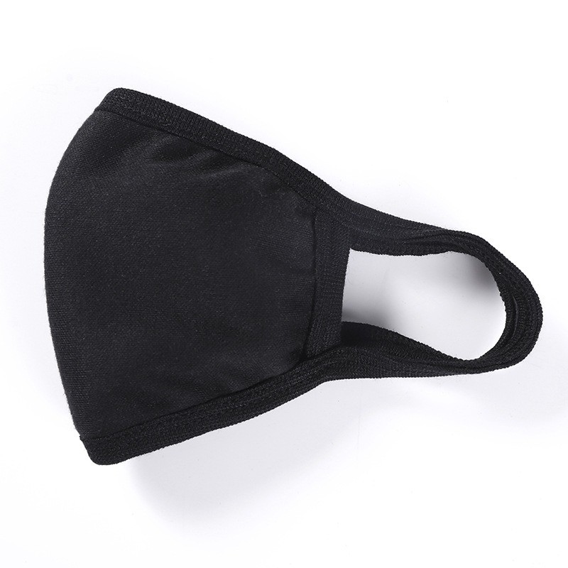 Khẩu Trang VẢI ĐEN TRƠN Hàn Quốc | Khẩu Trang Đen Chống Bụi mặt nạ khăn đa năng đen trơn | BigBuy360 - bigbuy360.vn