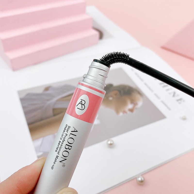 [Hàng mới về] Mascara sợi tơ 4D 12ml màu đen chống nước lâu trôi làm dài dày và cong mi hiệu quả