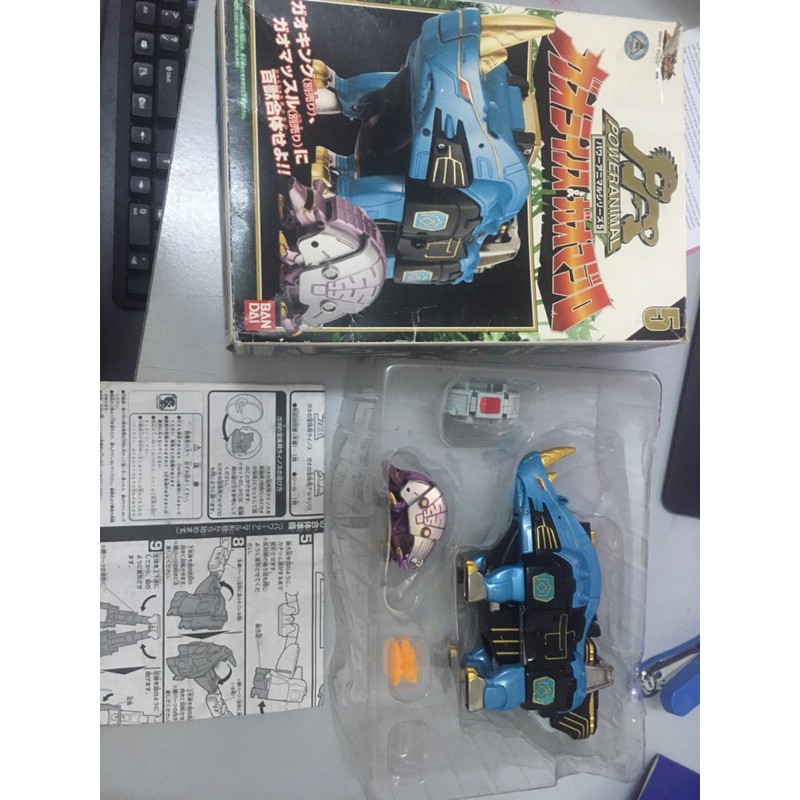 Dx Gao Tê giác và Gao tê tê kèm đai mô hình siêu nhân gao-Chính hãng Bandai