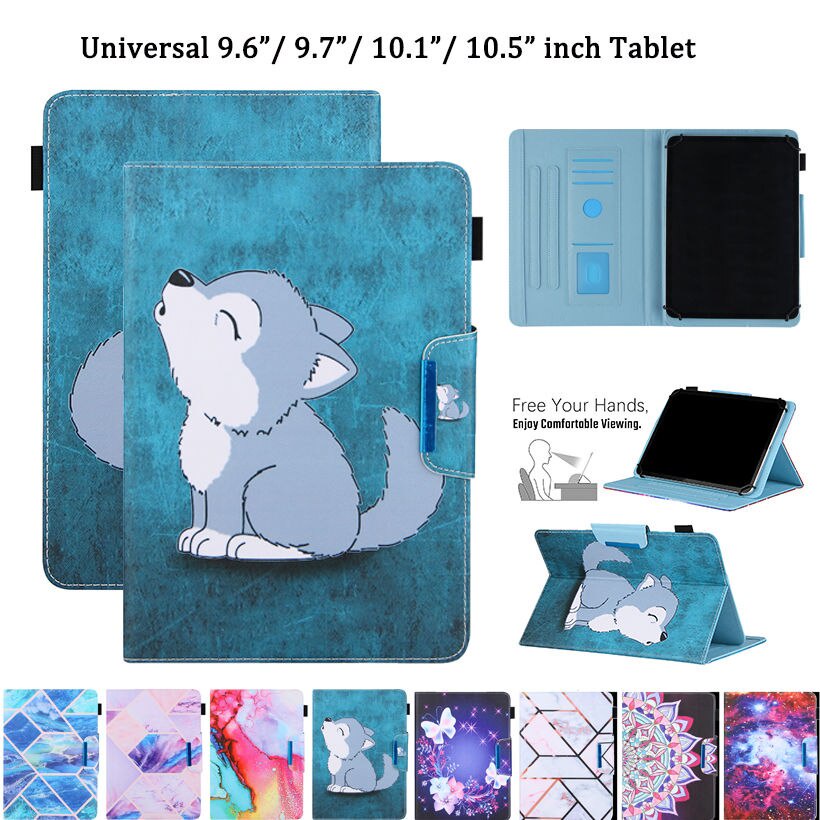 Bao Da Máy Tính Bảng 10 inch Cho lenovo tab m10 hd fhd plus tb-x306x x505 x606f tab e10 p10 9.6 9.7 10.1 ipad 10.2 9th 8th 7th Vỏ