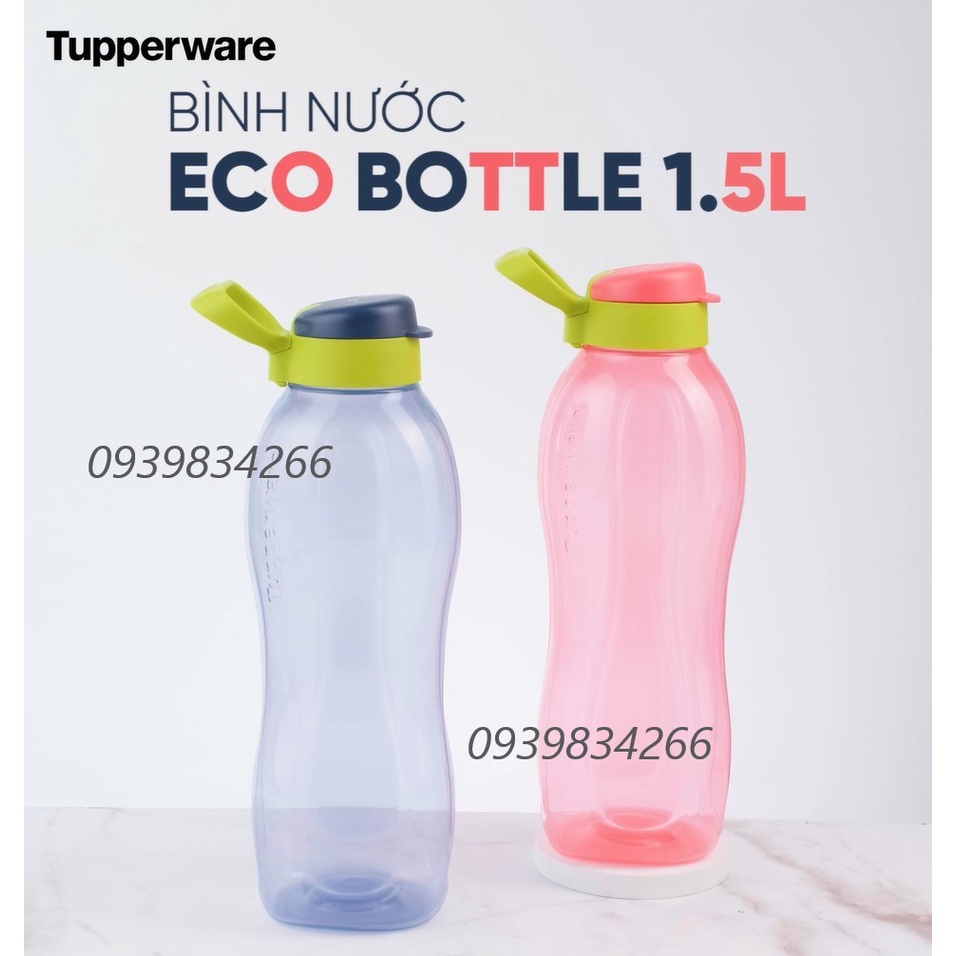 Bình Nước Tupperware💕Freeship💕Eco 1.5L, size cực đại, có quai xách dễ dàng sử dụng