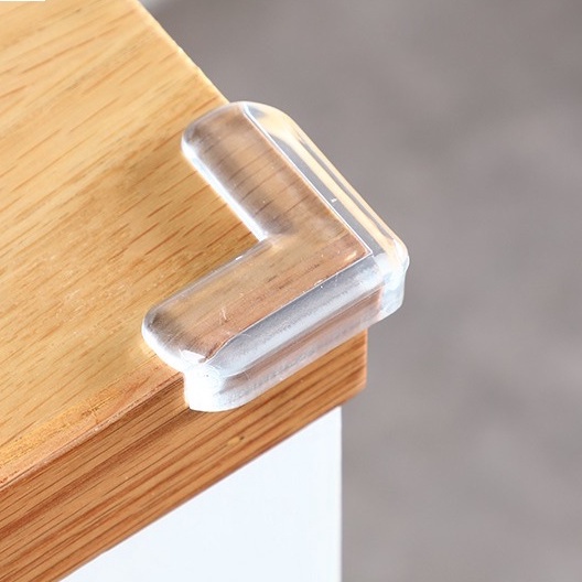 Set 4 bịt cạnh bàn silicon bảo vệ an toàn cho bé