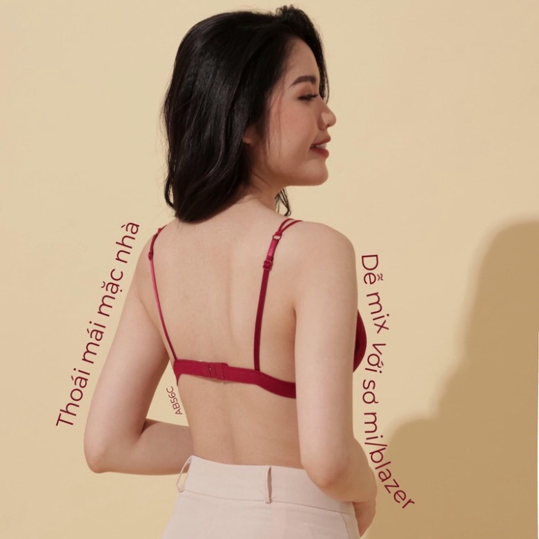 Bộ lót ren Lylylorem ren mềm, mút mỏng xinh xắn BL182