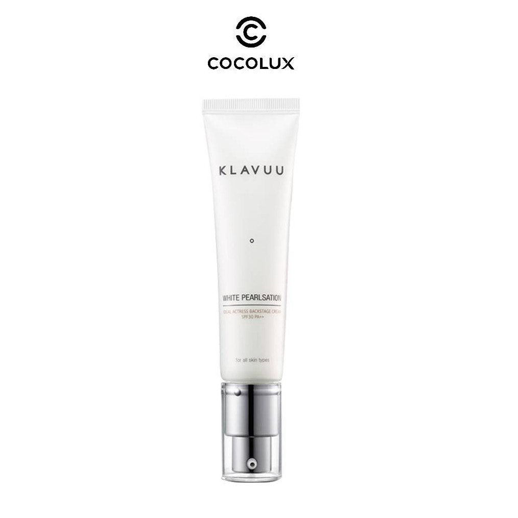 Kem Lót Klavuu White Pearlsation Ideal Actress Backstage Cream SPF30++[COCOLUX]