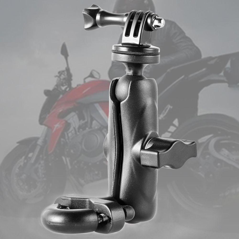 Giá Đỡ Camera Hành Trình GoPro 10 / 98 / 7 / 6 / 5 / 4 / 3 + DJI Action Gắn Kính Chiếu Hậu Xe Mô Tô