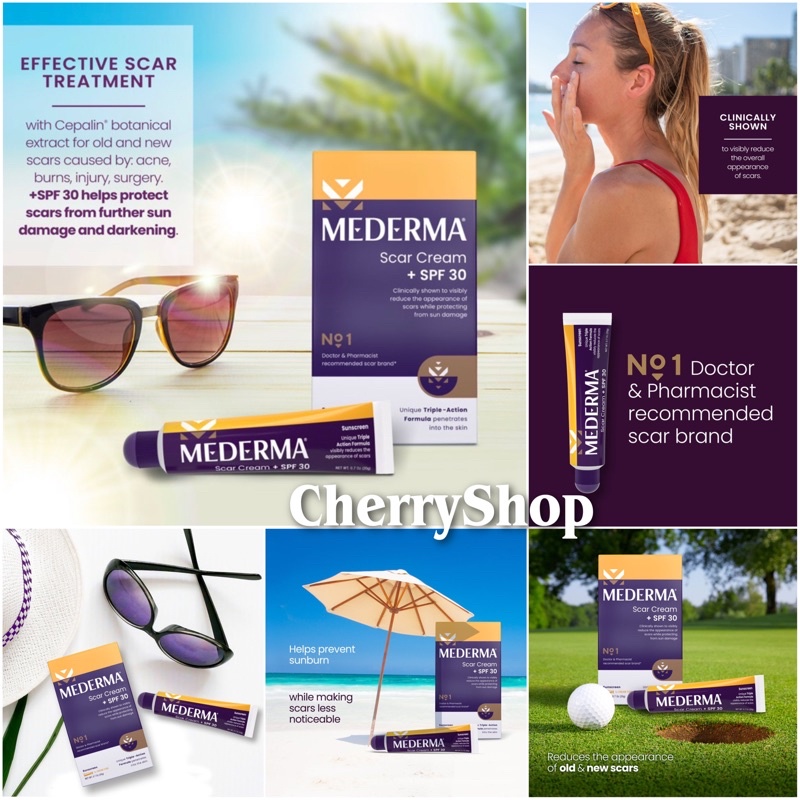 Kem làm mờ sẹo được bác sĩ khuyên dùng Mederma Advanced Scar Gel
