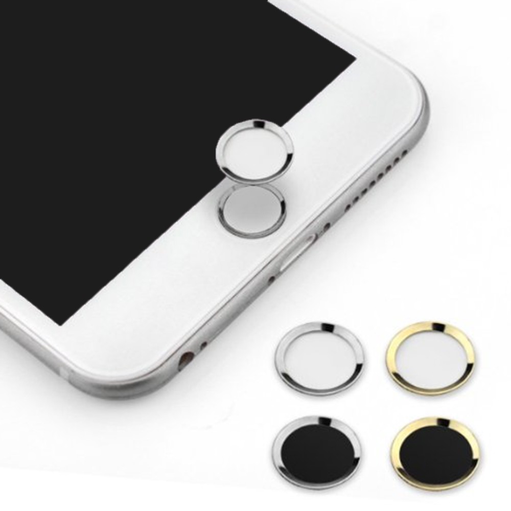 Miếng dán phím Home chất liệu nhôm tiện dụng cho iPhone 6s 6 Plus 5s ipad