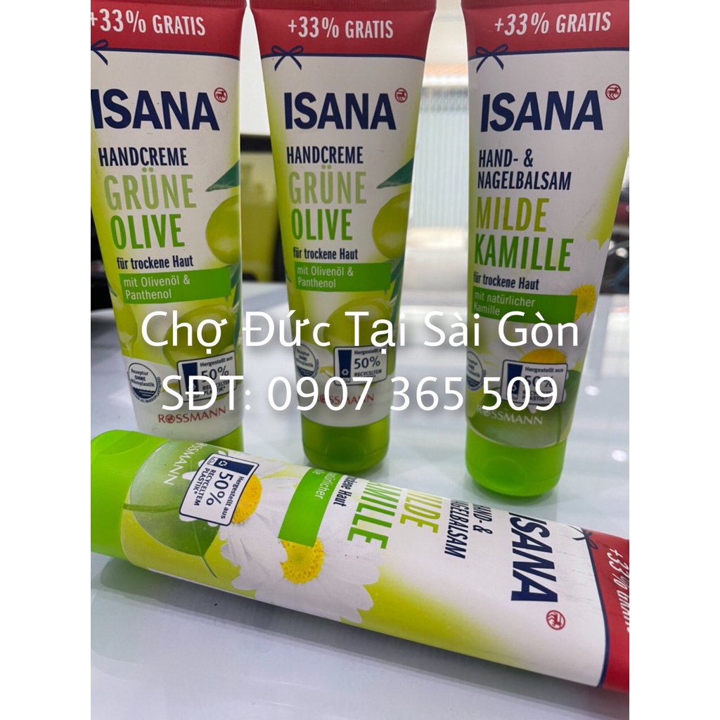 Kem dưỡng da tay Isana nội địa Đức