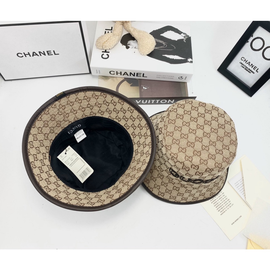 MŨ BUCKET NÓN BO GUCCI THÊU CHỮ - TXGS-N216
