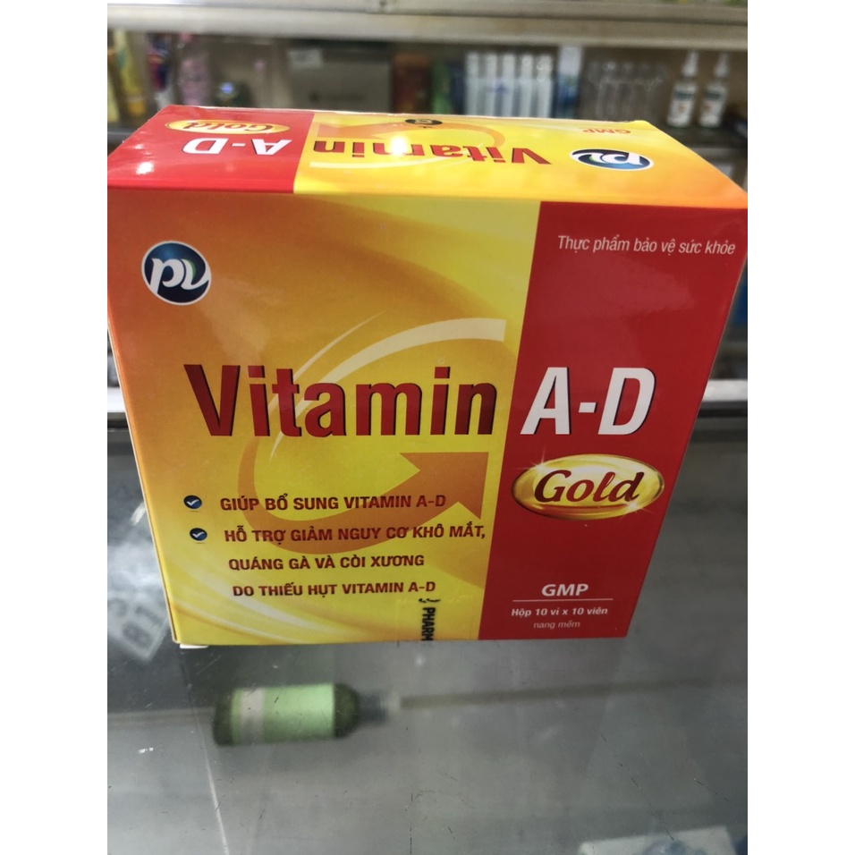 VITAMIN AD GOLD - CÓ VITAMIN A VÀ VITAMIN D3