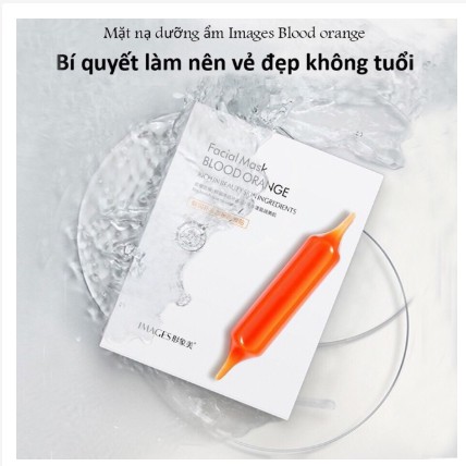 Mặt nạ Ống Cam dưỡng trắng da cấp ẩm Facial mask Blood Orange