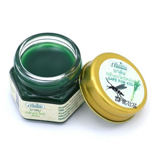 Cao Thoa Muỗi Đốt Green Herb Balm 20gr - Thái Lan