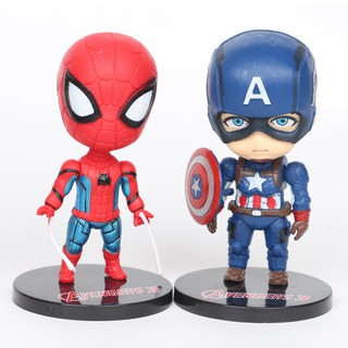 Bộ 06 Mô Hình Siêu Anh Hùng Marvel Avengers ( Mẫu 3)