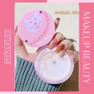 Phấn Phủ Bột Vỏ Gấu Hồng Kiềm Dầu chống nước che khuyết điểm da tuyệt đối có kèm bông tán