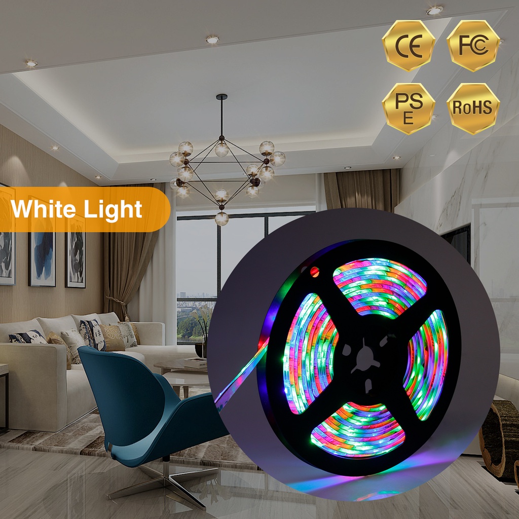 Dây Đèn Led 16 Màu Sắc 16.4ft Kèm Điều Khiển Từ Xa