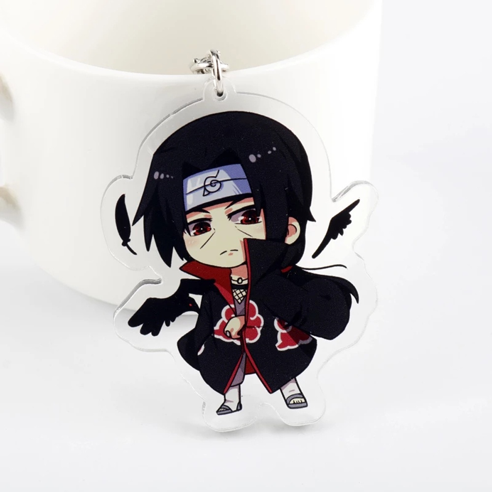 Móc Khóa Nhựa Acrylic Hình Nhân Vật Anime Naruto