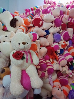 Gấu bông gối ôm cho bé  hình thú size 60cm