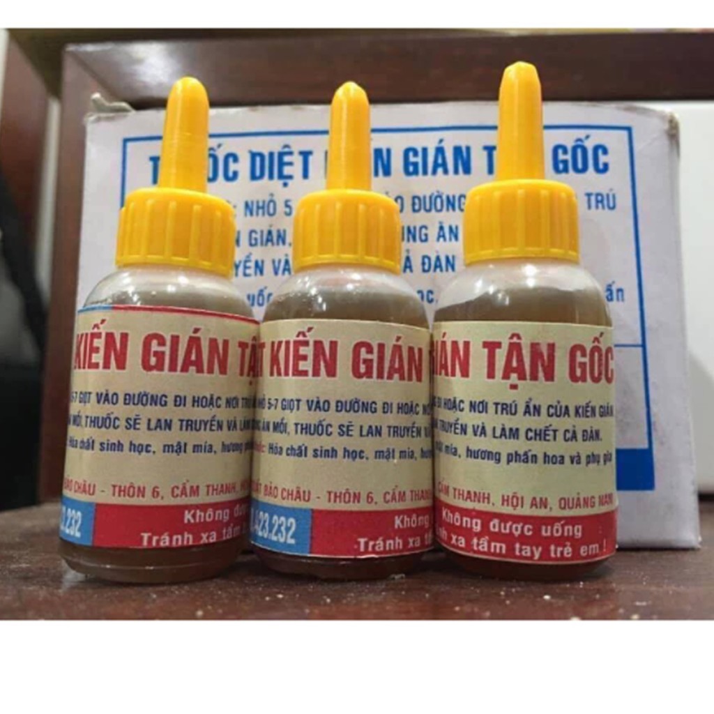 Thuốc Diệt Kiến Dán Sinh Học - Diệt Tận Gốc - Xịt Là Hết