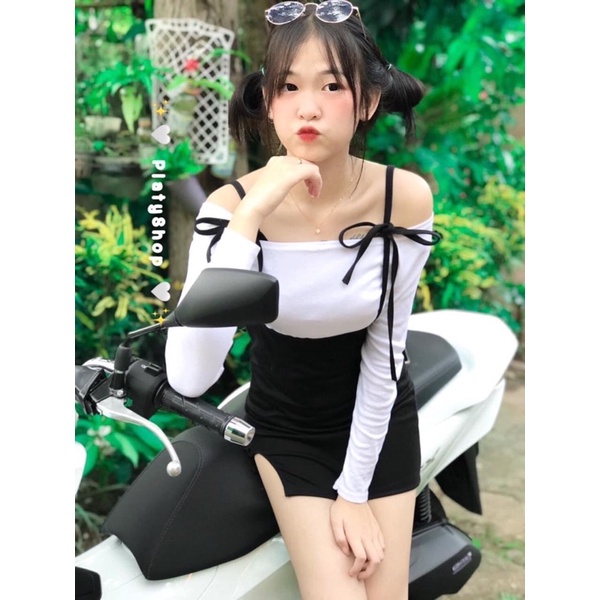 sét áo yếm tay dài