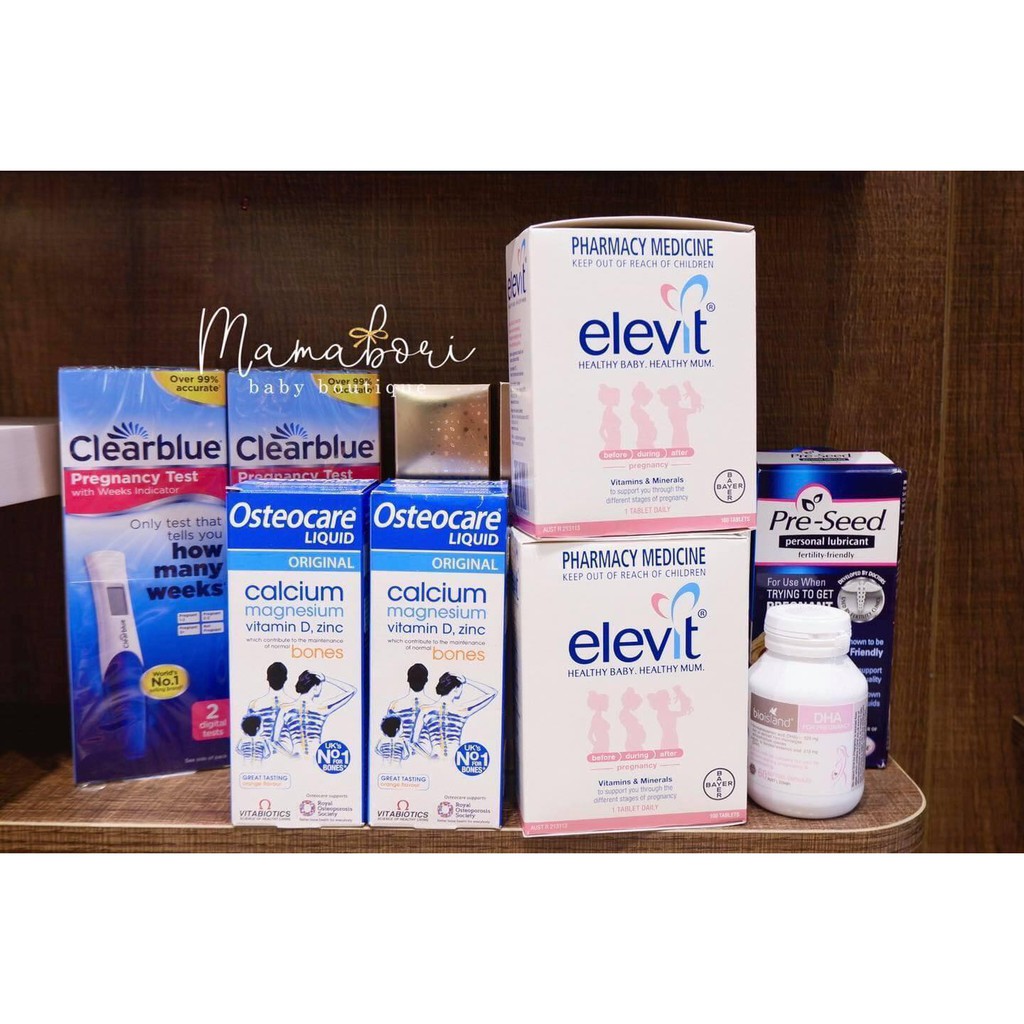 Vitamin bà bầu Bio Island DHA chuẩn Úc phát triển thai nhi 60 viên