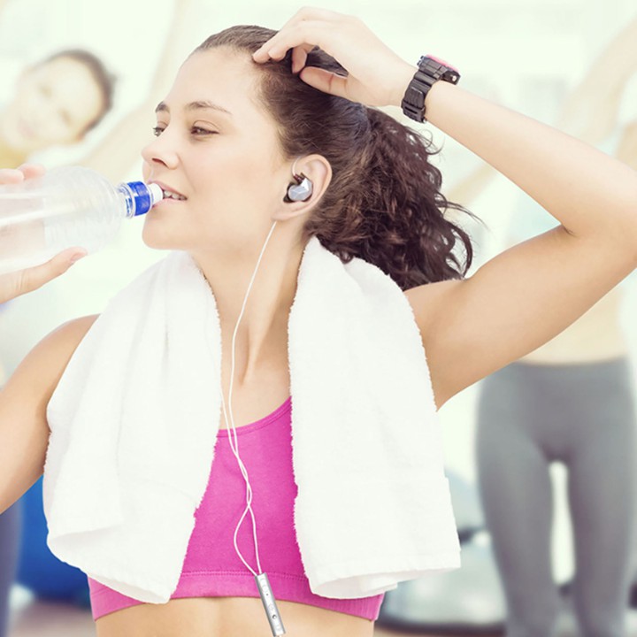 Tai nghe QKZ CK6 có mic,viên kim cương huyền bí