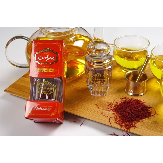 {Date 11/22}Nhụy Hoa Nghệ Tây Saffron Bahraman Cải Thiện Mất Ngủ, Hỗ Trợ Sức Khỏe 1g