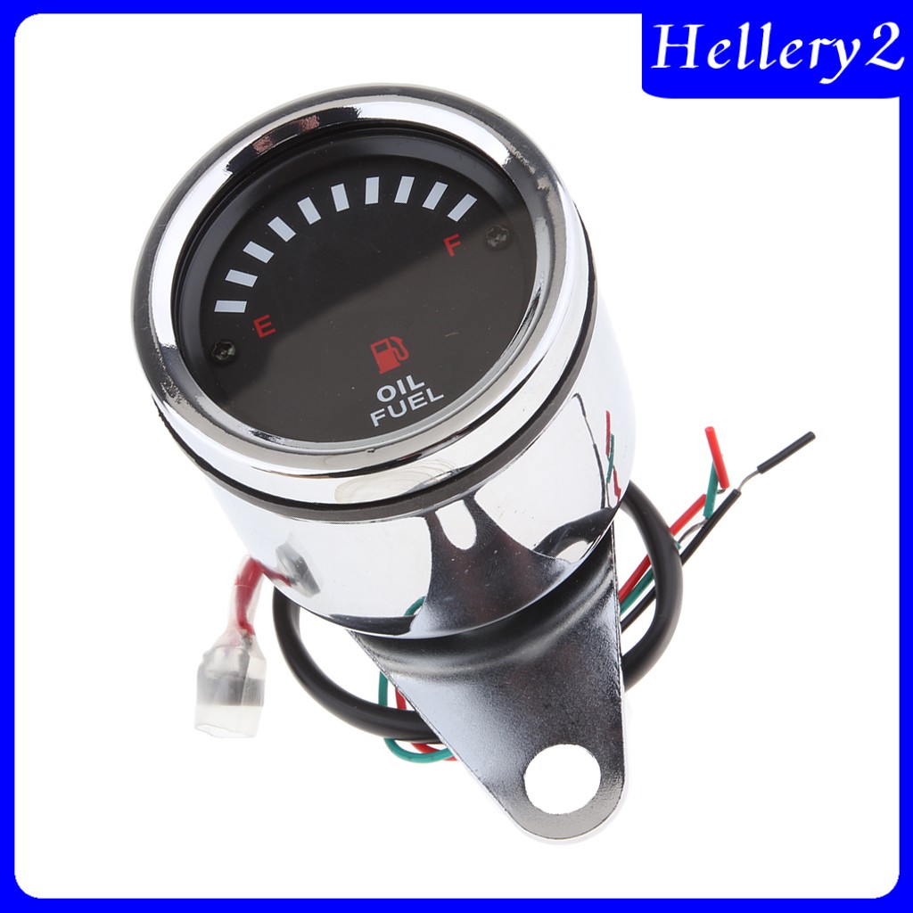 Đồng Hồ Đo Mức Nhiên Liệu Có Đèn LED DC 12 V 6.5cm 2 Cho Xe Mô Tô Yamaha