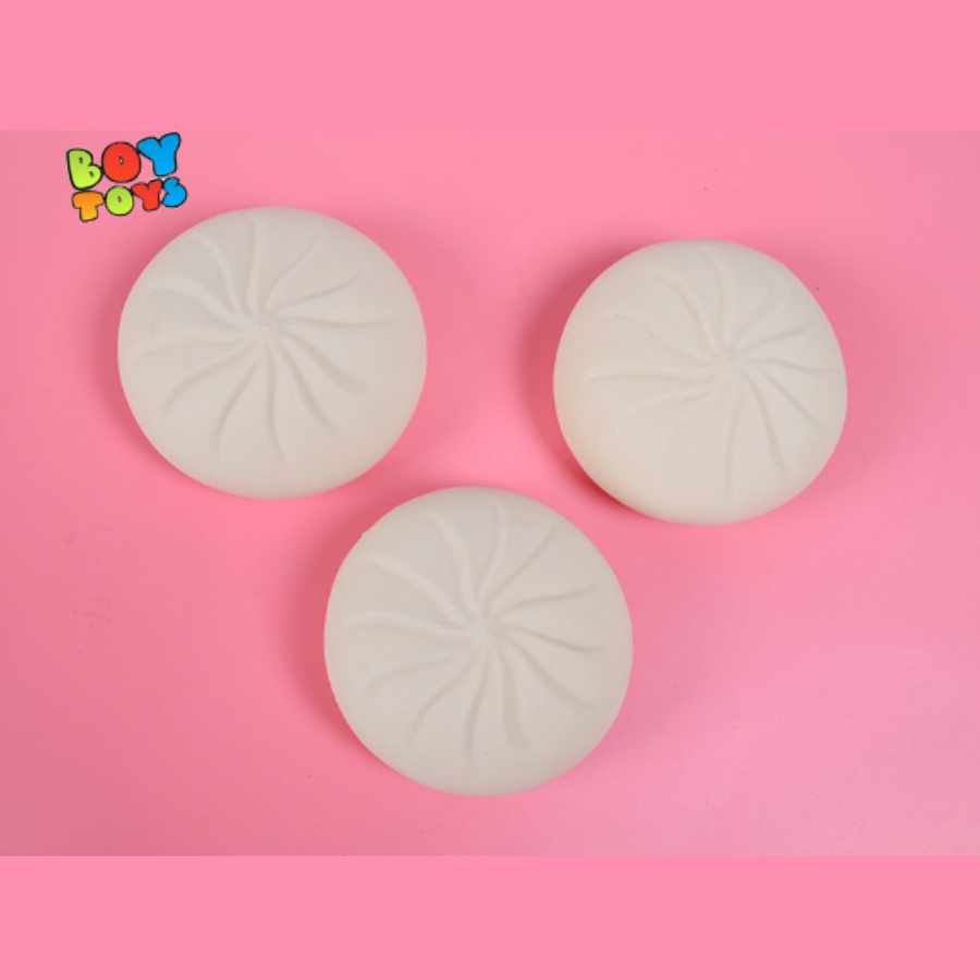 Đồ chơi mềm dẻo Squishy Mochi bánh bao dễ thương, xả stress giải tỏa căng thẳng