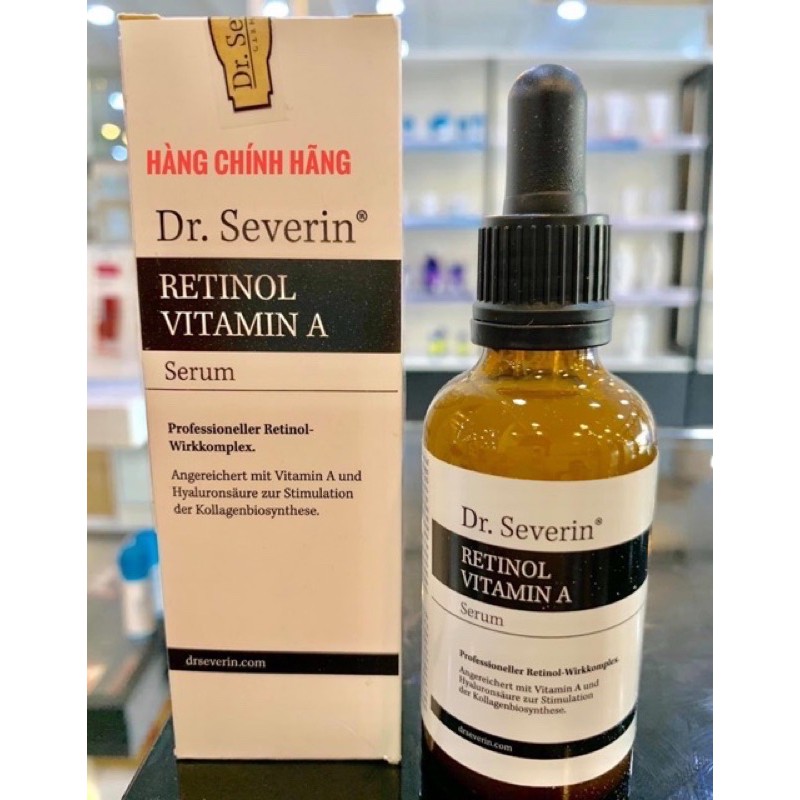 Tinh chất Dr Severin Vitamin A Retinol 50ml, giảm thâm nám, chống lão hoá, ngăn ngừa mụn