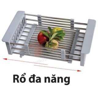 RỔ GÁC BỒN RỬA CHÉN ĐIỀU CHỈNH KÍCH THƯỚC